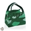 Geanta termoizolanta pentru pranz Camo Verde, Versa, 24x15x18.5 cm, 7 L, poliester