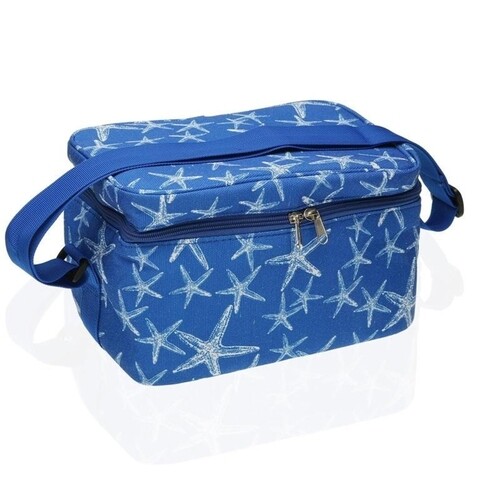 Geanta termoizolanta pentru pranz Blue Sea, Versa, 28x18x18 cm, 7 L, poliester