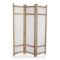 Paravan decorativ Lorelai, Versa, 120x170 cm, lemn, natural
