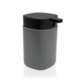 Dozator sapun lichid Eliz, Versa, 10x7.8x13 cm, polipropilena, gri/negru