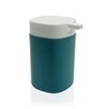 Dozator sapun lichid Eliz, Versa, 10x7.8x13 cm, polipropilena, verde inchis/alb