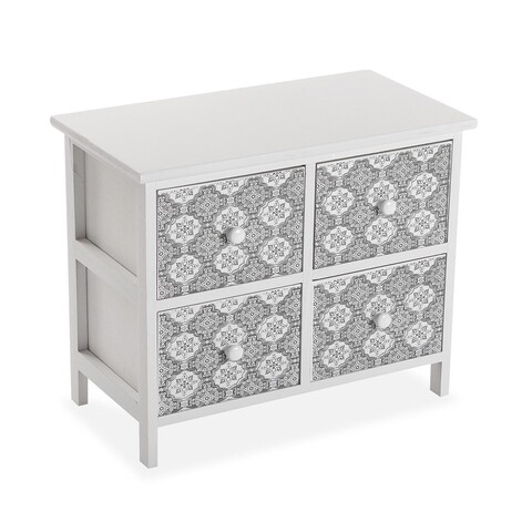 Organizator pentru baie cu 4 sertare Campbell, Versa, 54x29x46 cm, MDF