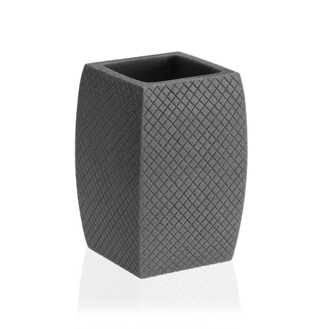 Edward Fogkefe és fogkrémtartó, Versa, 7.6x7.6x11.6 cm, poligyanta