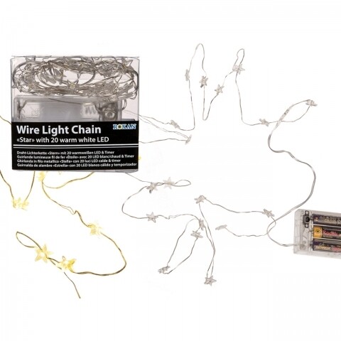 Instalație de pom Warm White Stars