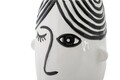 Face Váza, Mauro Ferretti, 13.2x11.8x26.3 cm, porcelán