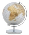 Decoratiune luminoasa Globe Silver, Mauro Ferretti, Ø20x28 cm, argintiu