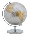 Globe Silver Fénydekoráció, Mauro Ferretti, Ø20x28 cm, ezüstszín