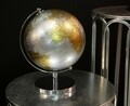 Decoratiune luminoasa Globe Silver, Mauro Ferretti, Ø20x28 cm, argintiu