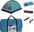 Set cort pentru camping, 5 piese, poliester, albastru