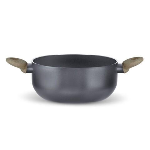 Cratita, Pensofal, Diamond, 20 cm Ø, titan/aluminiu