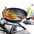 Tigaie Wok, Greenpan, Andorra Rocks, 28 cm Ø, 3.7 L, aluminiu forjat/bachelita
