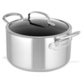 Oala cu capac, Greenpan, Barcelona Evershine, 24 cm Ø, 5.8 L, inox 3 straturi/sticla