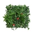 Panou de flori Tropical, Decoris, 50x50 cm, plastic, verde