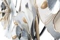 Decoratiune de perete 3D Flowery, Mauro Ferretti, 60x119 cm, fier