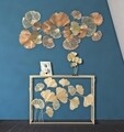 Decoratiune de perete 3D Mixy, Mauro Ferretti, 130x62 cm, fier