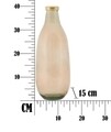 Vaza Gold Line, Mauro Ferretti, Ø15x40 cm, sticla reciclata