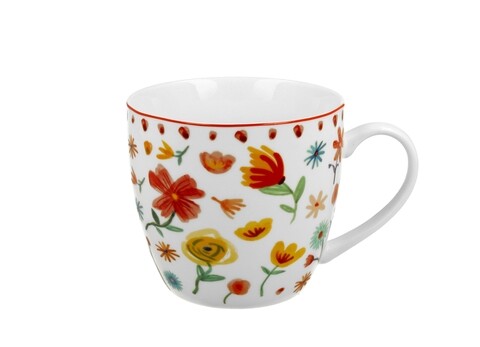 Csésze, DUO, pasztell, 460 ml, porcelán, sokszínű