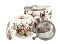Cana cu infuzor, DUO, Vintage Flowers, 430 ml, portelan, multicolor