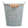 Ghiveci Sweet Home, Creaciones Meng, 10x15 cm, gri
