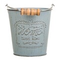 Ghiveci Sweet Home, Creaciones Meng, 10x15 cm, gri