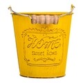 Ghiveci Sweet Home, Creaciones Meng, 10x15 cm, galben