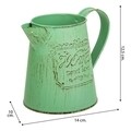Carafa decorativa Sweet Home, Creaciones Meng, 14x10x12.5 cm, verde