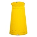 Carafa decorativa Daisy, Creaciones Meng, 17x13x21 cm, galben