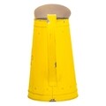Carafa decorativa Daisy, Creaciones Meng, 17x13x21 cm, galben