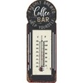 Termometru de perete Coffe Bar, Creaciones Meng, 10x29 cm, fier
