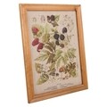 Tablou Wild Blackberry, Creaciones Meng, iuta/brad chinezesc, 33x43 cm