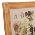 Tablou Wild Blackberry, Creaciones Meng, iuta/brad chinezesc, 33x43 cm