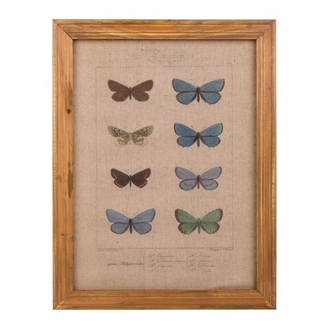 Tablou Buttefly, Creaciones Meng, iuta/brad chinezesc, 33x43 cm