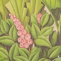 Decoratiune de perete Foliage, Creaciones Meng, in/brad chinezesc, 55x75 cm