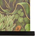 Decoratiune de perete Foliage, Creaciones Meng, in/brad chinezesc, 55x75 cm