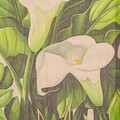 Decoratiune de perete Foliage, Creaciones Meng, in/brad chinezesc, 55x75 cm