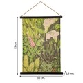 Decoratiune de perete Foliage, Creaciones Meng, in/brad chinezesc, 55x75 cm