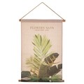 Decoratiune de perete Healthy Life, Creaciones Meng, in/brad chinezesc, 55x75 cm