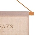 Decoratiune de perete Healthy Life, Creaciones Meng, in/brad chinezesc, 55x75 cm