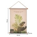 Decoratiune de perete Healthy Life, Creaciones Meng, in/brad chinezesc, 55x75 cm