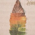 Decoratiune de perete Sweet Home, Creaciones Meng, in/brad chinezesc, 33x38 cm