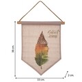 Decoratiune de perete Sweet Home, Creaciones Meng, in/brad chinezesc, 33x38 cm