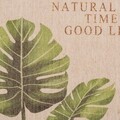 Decoratiune de perete Natural Life, Creaciones Meng, in/brad chinezesc, 33x38 cm