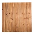 Masuta de cafea Edgar, Creaciones Meng, 60x60x60 cm, lemn de brad/fier