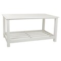 Masuta de cafea Morgan, Creaciones Meng, 90x55x45 cm, lemn de paulownia, alb