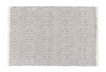 Covoras de baie Rug Abai, Wenko, 50x80x0.8 cm, plastic/poliester, gri/alb