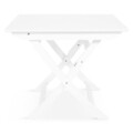 Masa pliabila, Pick-Up, 90 x 90 x 73 cm, lemn/MDF, alb
