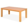 Masa dining extensibila, Florida, 180/216/252 x 90 x 75 cm, MDF, natur