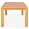 Masa dining extensibila, Florida, 180/216/252 x 90 x 75 cm, MDF, natur
