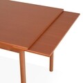 Masa dining extensibila, Shangai, 120/180 x 80 x 77 cm, MDF, cires