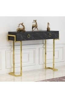 125x39x95.2 cm, Negru marmutat